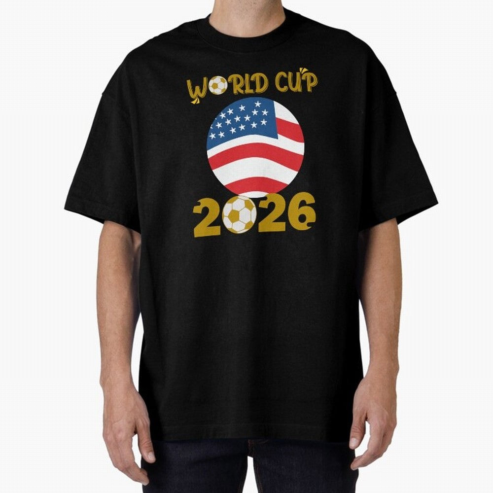 World Cup 2026 USA Soccer Design ¨C Football Fan Graphic T-Shirt Classic T-Shirt Remember Match Day Hype around FIFA World Cup 2026 USA Canada Mexico, Neymar, Argentina, Game Day Rituals, Football Legends, Country Pride and the Road to the Final;