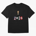FIFA WORLD CUP Classic T-Shirt Enjoy the Biggest Football Party of Global Football Passion for FIFA World Cup 2026 USA Canada Mexico, Driven by CR7 and Messi, Spain and Netherlands, Goal Celebration Energy, Supporter Heritage, Football Icons and