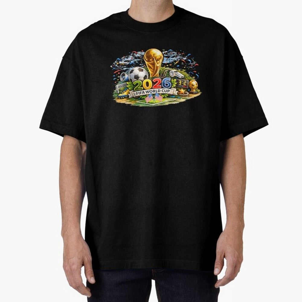 FIFA World Cup 2026, USA Support Gift Classic T-Shirt Experience the Global Stage of Match Day Hype around FIFA World Cup 2026 USA Canada Mexico, Mbappe, Portugal, Soccer Culture, Superstar Moments, National Team Dreams and Competitive Fire;