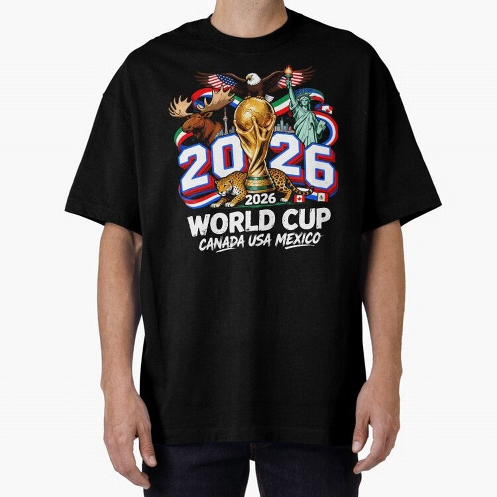 World Cup 2026 Soccer Fan USA Canada Mexico Classic T-Shirt Elevate Match Day Hype around FIFA World Cup 2026 Group Stage, Haaland, Argentina and Brazil, Stadium Memories, Football Loyalty, International Chants and Championship Tradition; Great for
