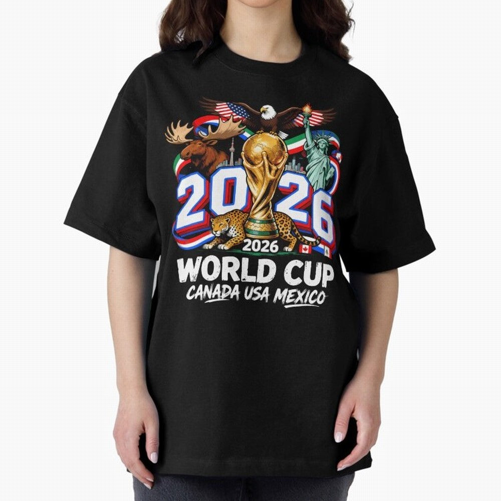World Cup 2026 Soccer Fan USA Canada Mexico Classic T-Shirt Elevate Match Day Hype around FIFA World Cup 2026 Group Stage, Haaland, Argentina and Brazil, Stadium Memories, Football Loyalty, International Chants and Championship Tradition; Great for