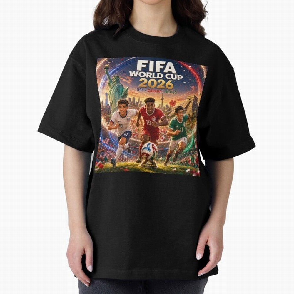 Road to 2026 Football #football 2026 Classic T-Shirt Support Iconic Players in Global Football Passion for FIFA World Cup 2026, Driven by CR7, France and Portugal, Champion Mindset, Group Stage Buzz, Knockout Tension and Passionate Fan Culture;
