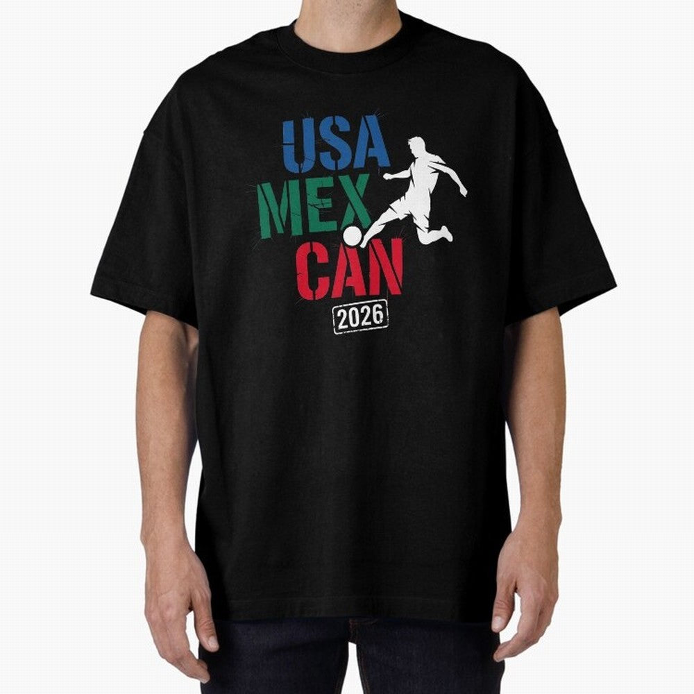 2026 Soccer Player USA Canada Mexico 26 Dark Classic T-Shirt Support Your Favorite Stars during FIFA World Cup 2026 Spirit, Capturing England, Messi, CR7 and Mbappe, Retro Football Energy, Iconic Rivalries, Trophy Chase Drama and Stadium
