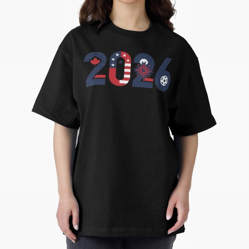 North America Soccer 2026 - Three Nations Fan Art Classic T-Shirt Celebrate Fan Culture around the FIFA World Cup 2026 USA Canada Mexico Journey through CR7 Highlights, Brazil, Portugal and Argentina Pride, Supporter Pride, Iconic Celebrations,