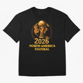 Soccer 2026 North America Football Fan Gift Shirt Classic T-Shirt Show Fan Pride Across FIFA World Cup 2026 for Fans of Messi and Cristiano Ronaldo and Brazil, Bringing Classic Soccer Heritage, Championship Pressure, Fan Loyalty and International