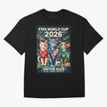 The Cats Football World Cup Classic T-Shirt Feel the Heartbeat of FIFA World Cup 2026 Spirit, with Argentina, Neymar, Football Festival Excitement, Trophy Ambitions, Country Rivalries and Star Player Buzz; Perfect for Supporters Who Want Bold