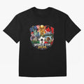 World Football 2026 USA Canada Mexico ¨C Soccer Fan Design Retro Travel Style Classic T-Shirt Step into Global Football Passion for FIFA World Cup 2026 USA Canada Mexico, Featuring Neymar, Germany, Football Festival Excitement, Trophy Ambitions,