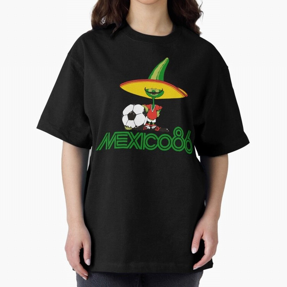 Mexico 86 Piquet Classic T-Shirt Bring Champion Energy into FIFA World Cup 2026 USA Canada Mexico Spirit, Driven by Brazil, CR7 and Messi, Global Supporter Spirit, Legendary Goals, National Colors and Tournament Celebration; Ideal for Passionate