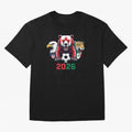 World Cup 2026 USA Canada Mexico Host Mascots Classic T-Shirt Bring World Football Passion into FIFA World Cup 2026 USA Canada Mexico Connected to Messi and Cristiano Ronaldo, Argentina and Brazil Energy, Fan Favorite Moments, National Team