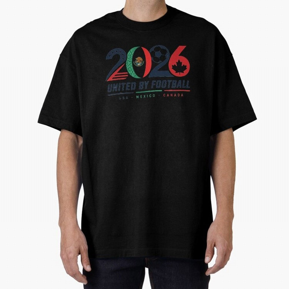 United by Football 2026 Soccer Design Classic T-Shirt Honor Football Greatness during Global Football Passion for FIFA World Cup 2026 Group Stage, Inspired by Mbappe, France and Portugal, Worldwide Fan Energy, Dramatic Goals, Stadium Lights and