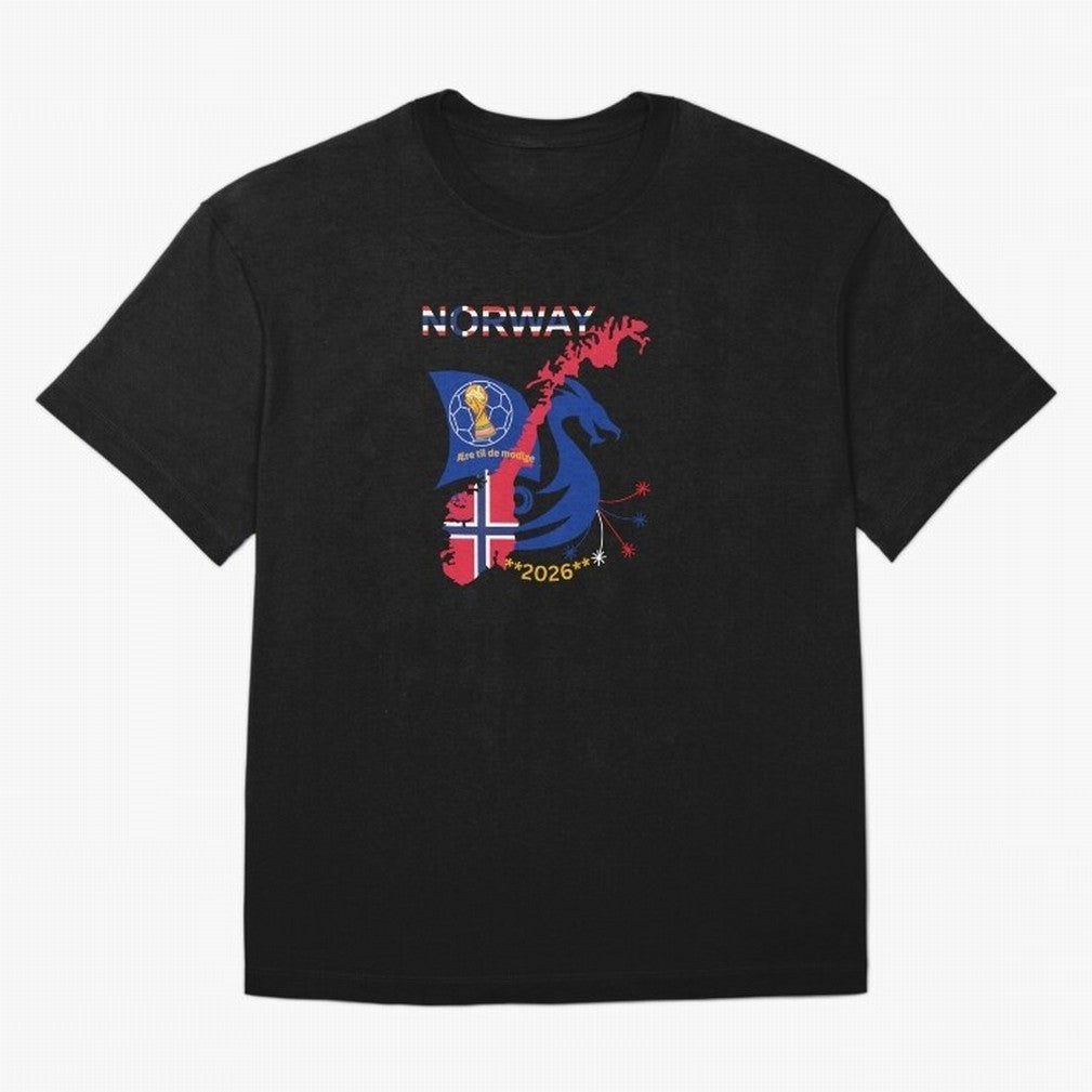 Norway 2026 Classic T-Shirt Celebrate Global Passion for FIFA World Cup 2026 USA Canada Mexico Centered on Messi and Cristiano Ronaldo, Brazil Energy, Classic Soccer Heritage, Championship Pressure, Fan Loyalty and International Pride; Ideal for