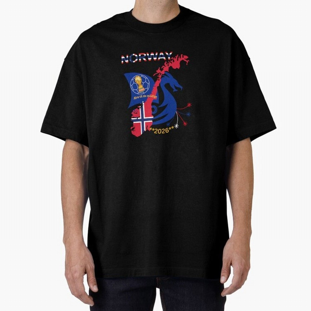 Norway 2026 Classic T-Shirt Celebrate Global Passion for FIFA World Cup 2026 USA Canada Mexico Centered on Messi and Cristiano Ronaldo, Brazil Energy, Classic Soccer Heritage, Championship Pressure, Fan Loyalty and International Pride; Ideal for