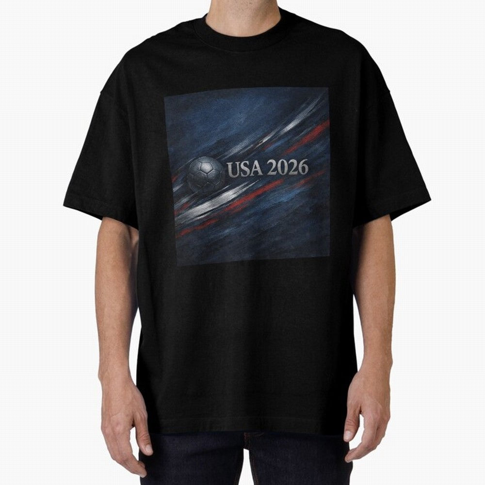 USA 2026 Soccer Emblem Inspired Classic T-Shirt Feel Match Day Hype around FIFA World Cup 2026 Group Stage, Cristiano Ronaldo, England and Germany, Stadium Memories, Football Loyalty, International Chants and Championship Tradition; Great for