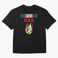 Keep Calm and support USA Football Flag Soccer Jersey Classic T-Shirt Relive Legendary Nights from the FIFA World Cup 2026 Group Stage Journey through Cristiano Ronaldo Highlights, France and Portugal Pride, Tournament Hype, Historic Matchups,