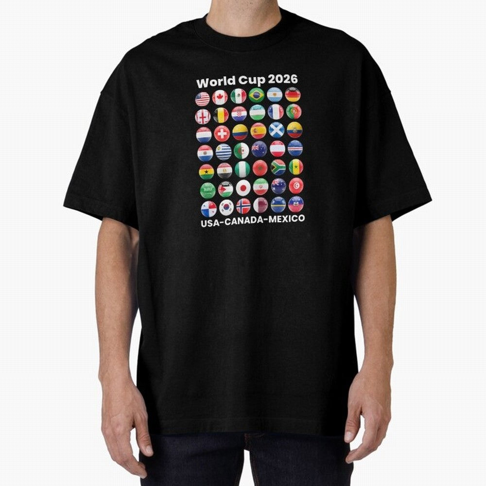 Soccer World Cup 2026 all Country Ball Football Fan Game Day Youth Sports Apparel For Men Women Kids Clothing Classic T-Shirt Keep Football History Alive during the FIFA World Cup 2026 Journey through Cristiano Ronaldo Highlights, Portugal, Spain