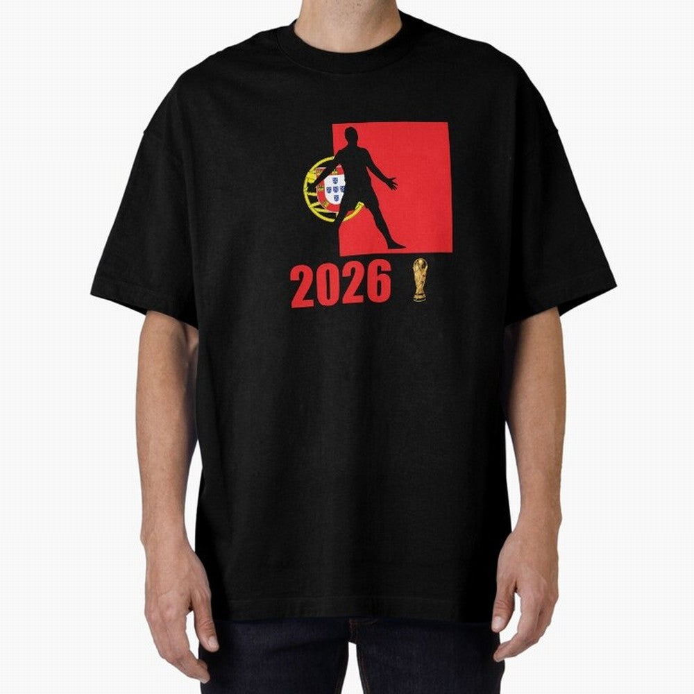 Portugal World Cup 2026 T-Shirt_84815867 Classic T-Shirt Fuel the Hype around Match Day Hype around FIFA World Cup 2026 Group Stage, Neymar, Haaland and Cristiano Ronaldo, England and Germany, Retro Football Energy, Iconic Rivalries, Trophy Chase