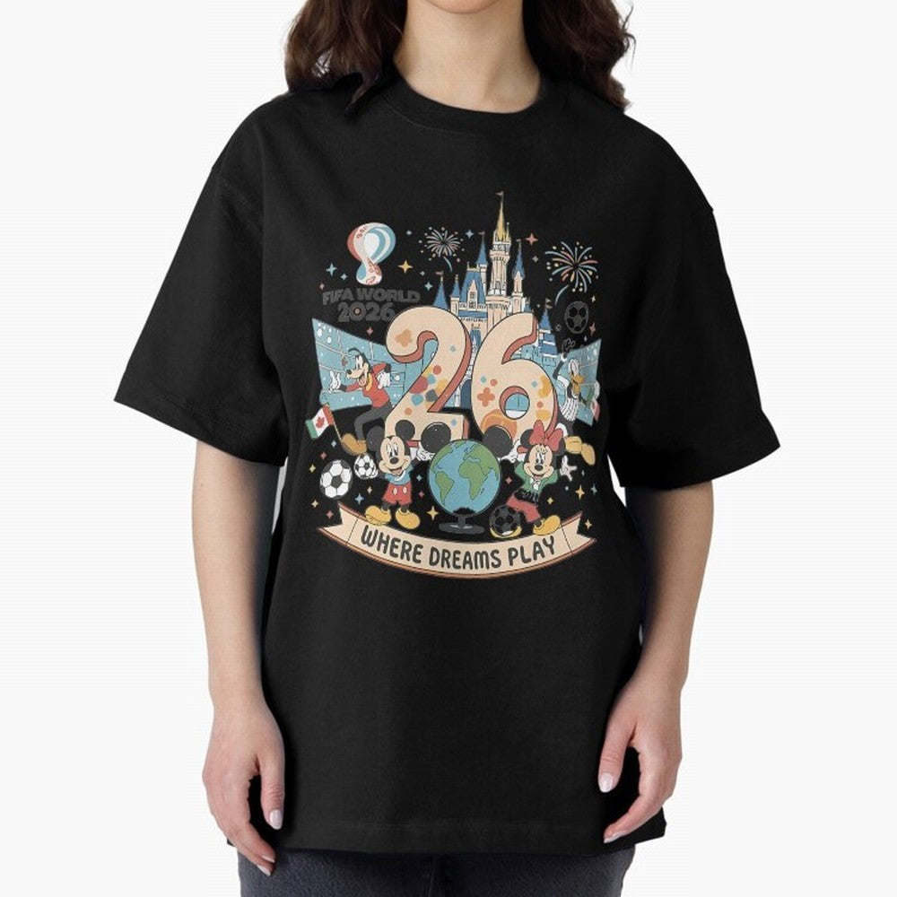 Dreamland Football World Cup26 Classic T-Shirt Bring Legendary Rivalry Energy to the FIFA World Cup 2026 Journey through Neymar Highlights, France Pride, Tournament Hype, Historic Matchups, Family Viewing Parties and Global Sports Pride; Great for