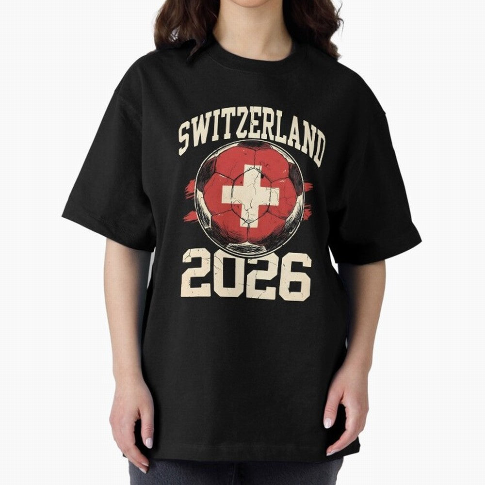 Switzerland 2026 World Cup Classic T-Shirt Bring Match Day Fire to the FIFA World Cup 2026 USA Canada Mexico Journey through Haaland and Mbappe Highlights, Germany Pride, Football History, Final Match Energy, Crowd Noise and Once in a Lifetime