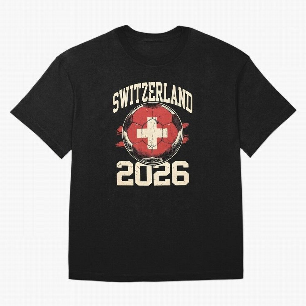 Switzerland 2026 World Cup Classic T-Shirt Bring Match Day Fire to the FIFA World Cup 2026 USA Canada Mexico Journey through Haaland and Mbappe Highlights, Germany Pride, Football History, Final Match Energy, Crowd Noise and Once in a Lifetime