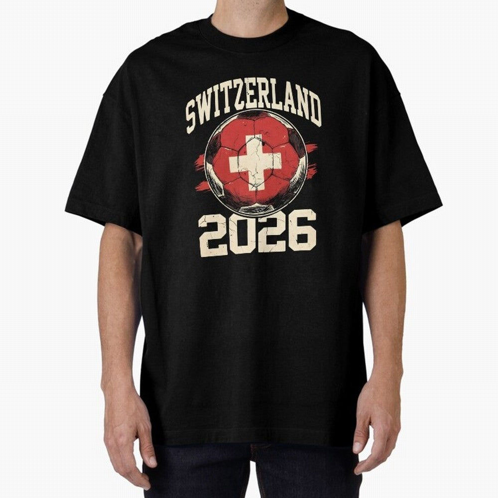Switzerland 2026 World Cup Classic T-Shirt Bring Match Day Fire to the FIFA World Cup 2026 USA Canada Mexico Journey through Haaland and Mbappe Highlights, Germany Pride, Football History, Final Match Energy, Crowd Noise and Once in a Lifetime