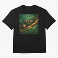 Brasil 2026 Soccer Theme Gold - Elegance Classic T-Shirt Represent the Passion of Global Football Passion for FIFA World Cup 2026 USA Canada Mexico, Highlighting Neymar, Brazil, Goal Celebration Energy, Supporter Heritage, Football Icons and