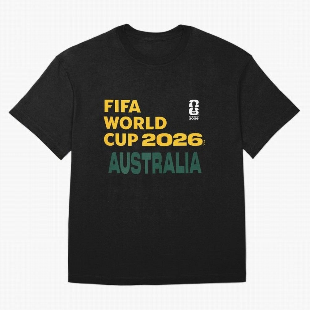 World Cup26 Australia Block Letters Classic T-Shirt Bring a Champion Mindset to FIFA World Cup 2026 Inspired by CR7, England, France and Netherlands Energy, Classic Soccer Heritage, Championship Pressure, Fan Loyalty and International Pride; Great