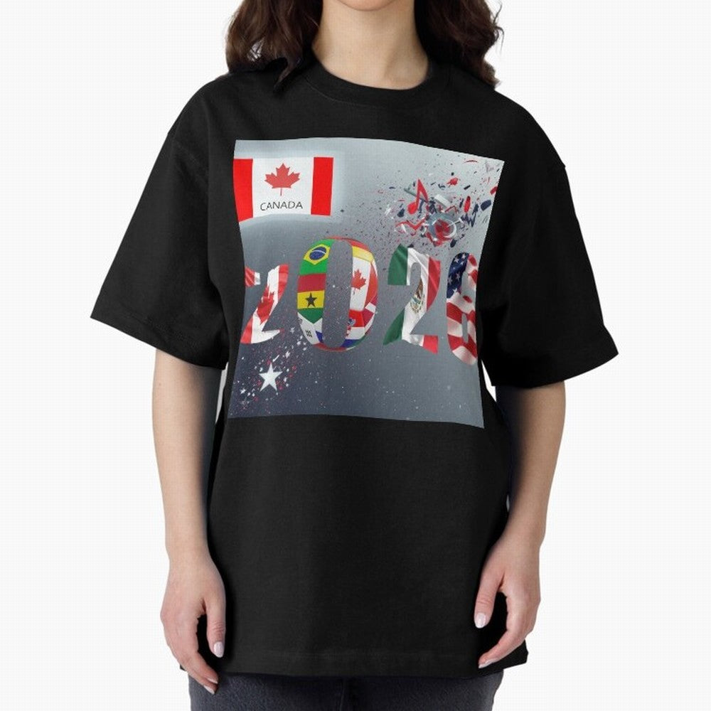 World Cup 2026 Classic T-Shirt Show Your Tournament Heart for FIFA World Cup 2026 USA Canada Mexico Spirit, Capturing Argentina, CR7 and Messi, Champion Mindset, Group Stage Buzz, Knockout Tension and Passionate Fan Culture; Perfect for Fans,
