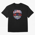 America World Cup 2026 ¨C USA Football Classic T-Shirt Bring Match Day Fire to FIFA World Cup 2026 Spirit, Inspired by England, Haaland, Football Festival Excitement, Trophy Ambitions, Country Rivalries and Star Player Buzz; Ideal for Passionate