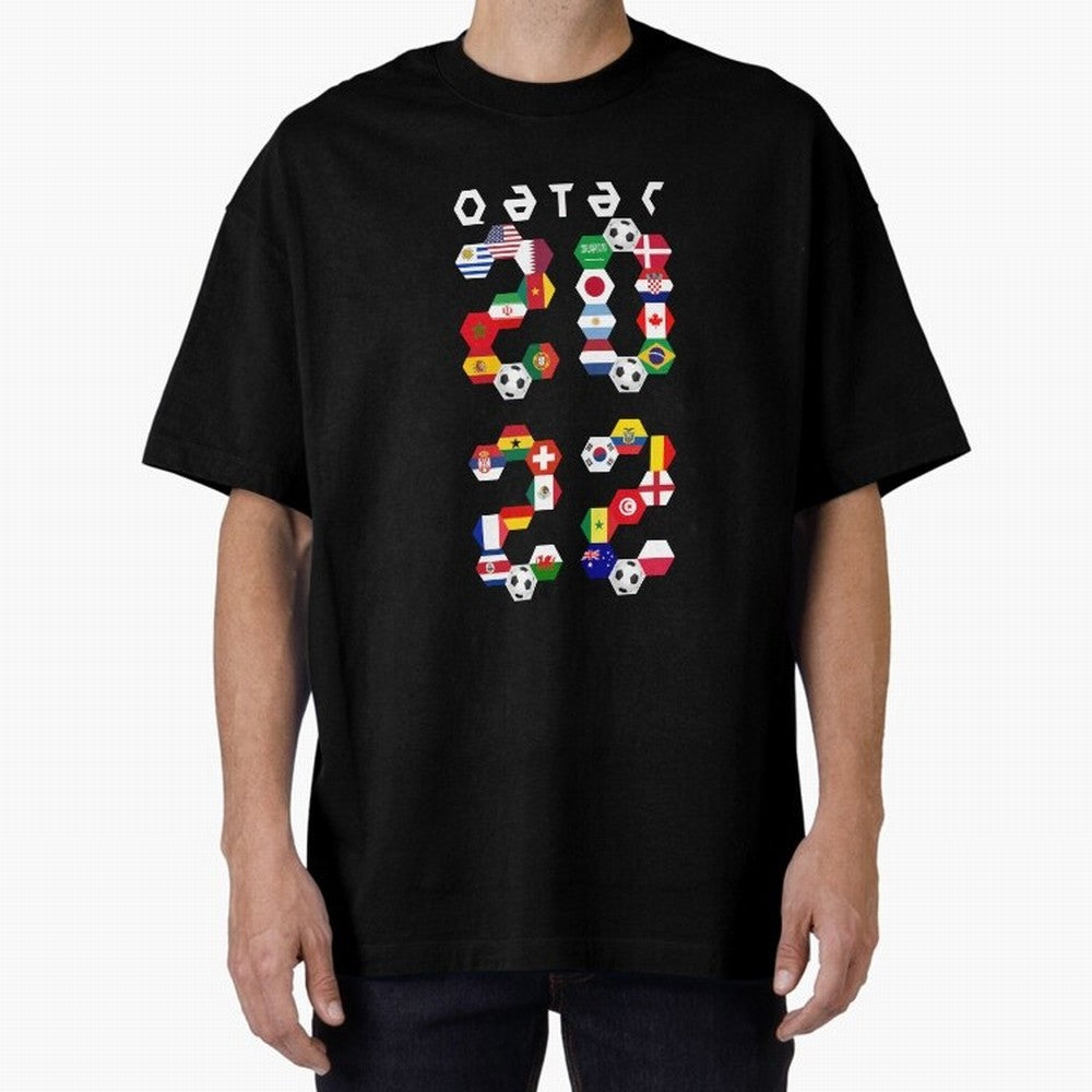 QATAR 2022 WORLD CUP SOCCER TOURNAMENT Classic T-Shirt Bring Stadium Energy to Global Football Passion for FIFA World Cup 2026 Group Stage, Connected to Neymar, Haaland and Cristiano Ronaldo, Brazil, Football Passion, Legendary Performances,