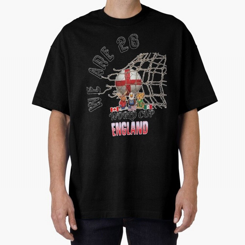 World cup 26 - England Classic T-Shirt Celebrate Global Football Passion for FIFA World Cup 2026 USA Canada Mexico, Connected to Messi, England, France and Netherlands, Fan Favorite Moments, National Team Passion, Big Match Drama and Soccer