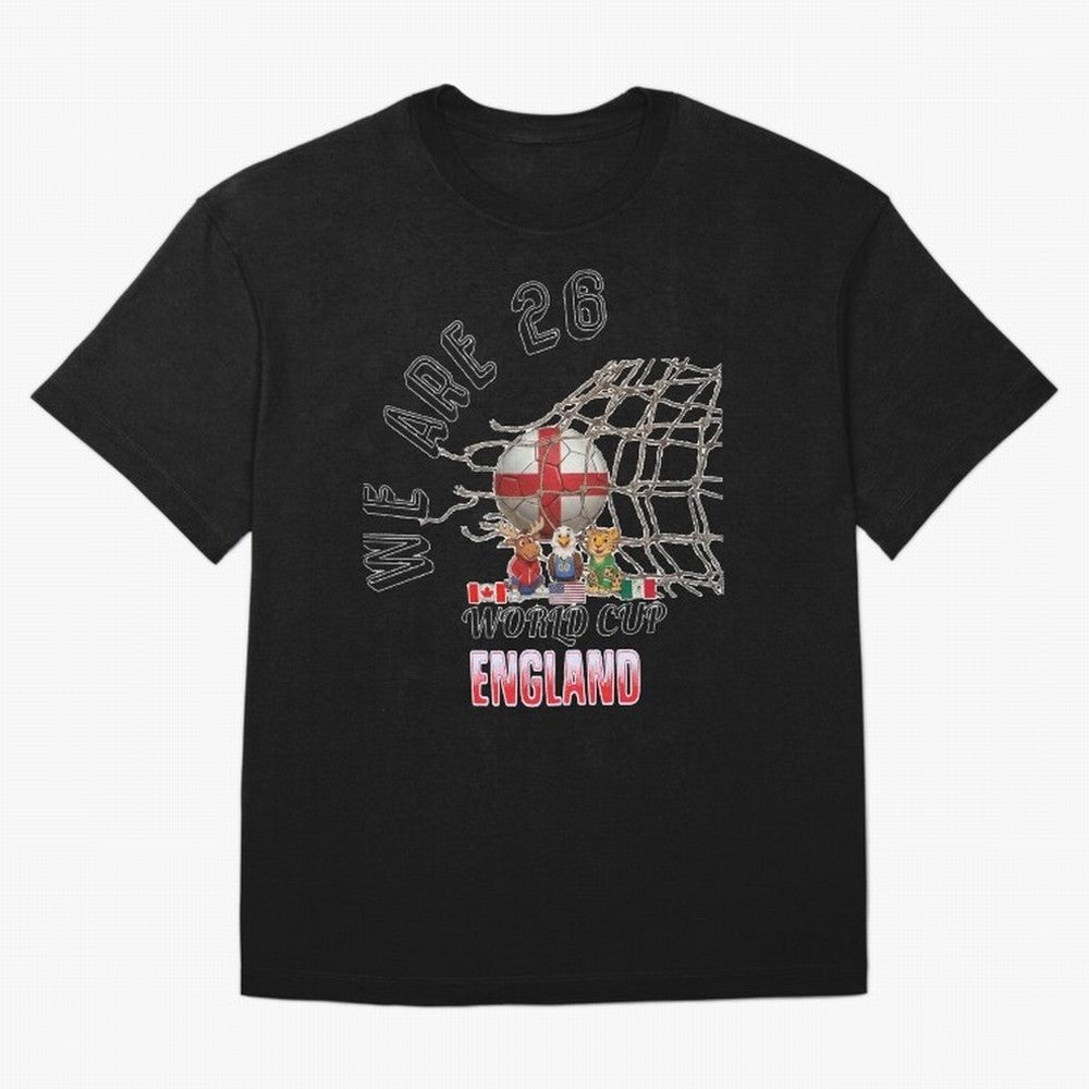 World cup 26 - England Classic T-Shirt Celebrate Global Football Passion for FIFA World Cup 2026 USA Canada Mexico, Connected to Messi, England, France and Netherlands, Fan Favorite Moments, National Team Passion, Big Match Drama and Soccer