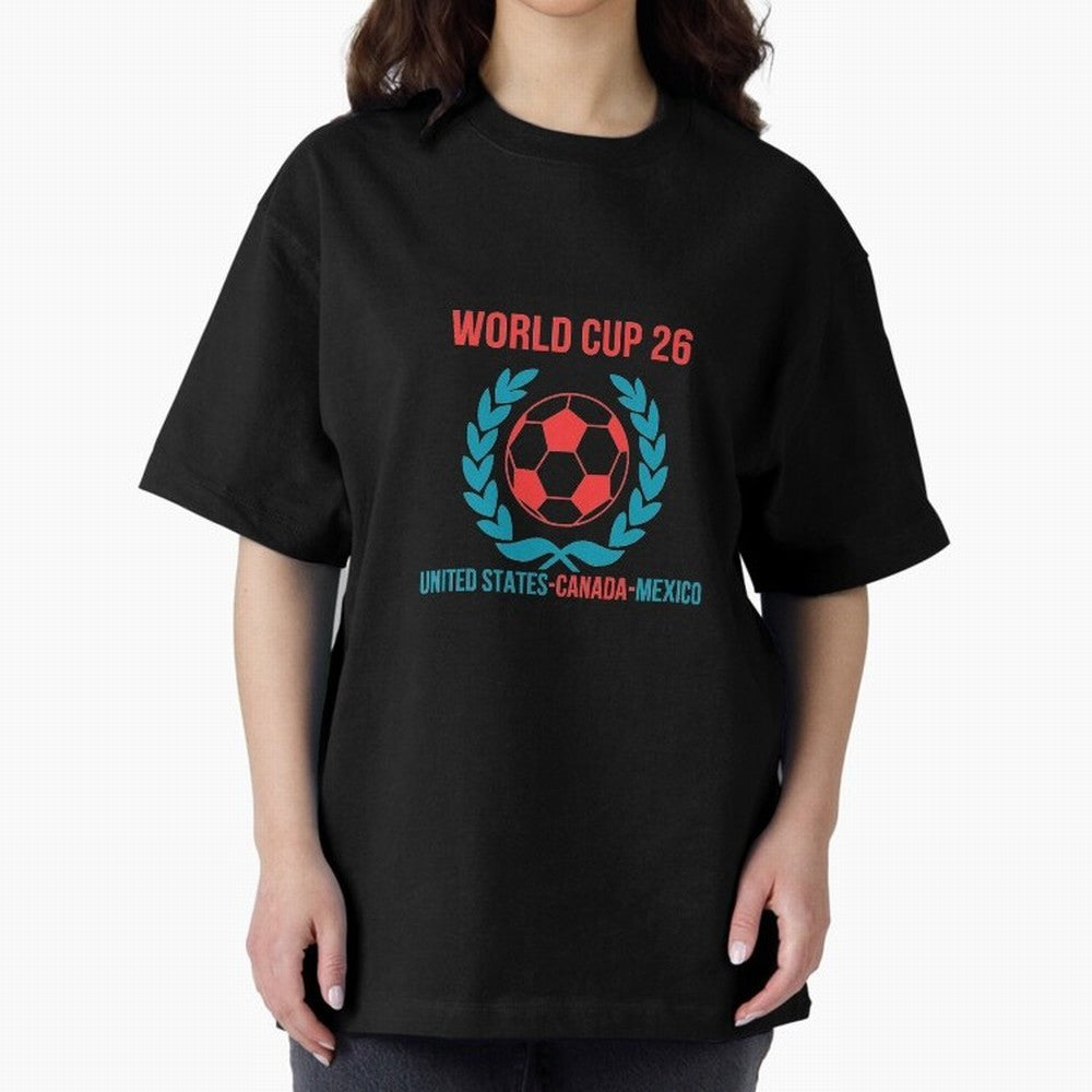 World Cup 2026 United States Canada Mexico Soccer Logo Classic T-Shirt Fuel FIFA World Cup 2026 Group Stage Driven by CR7, France and Portugal Energy, Worldwide Fan Energy, Dramatic Goals, Stadium Lights and Championship Celebrations; Ideal for