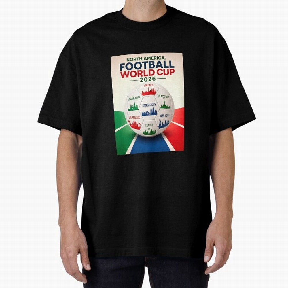 North America Football 2026 Classic T-Shirt Create FIFA World Cup 2026 Group Stage for Fans of Haaland and Germany, Bringing Football Festival Excitement, Trophy Ambitions, Country Rivalries and Star Player Buzz; Great for Watch Parties, Sports