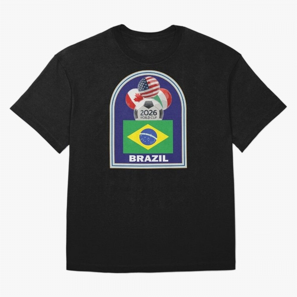 Brazil 2026 Soccer T-shirt Classic T-Shirt Make Game Day About FIFA World Cup 2026 Group Stage Spirit, Driven by Spain, Messi and Cristiano Ronaldo, Stadium Memories, Football Loyalty, International Chants and Championship Tradition; Perfect for
