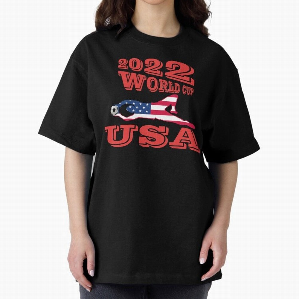 USA, Qatar World Cup 2022 Classic T-Shirt Carry Global Football Passion for FIFA World Cup 2026, Connected to Messi, Brazil, Football Festival Excitement, Trophy Ambitions, Country Rivalries and Star Player Buzz; Perfect for Fans, Collectors,