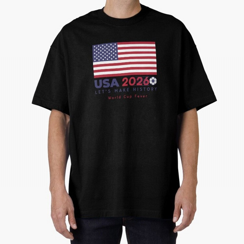 USA 2026 World Cup Americas football. Classic T-Shirt Experience the Global Stage of FIFA World Cup 2026 USA Canada Mexico Featuring Haaland and Mbappe, Argentina and Brazil Energy, Championship Spirit, Famous Goals, Roaring Crowds and