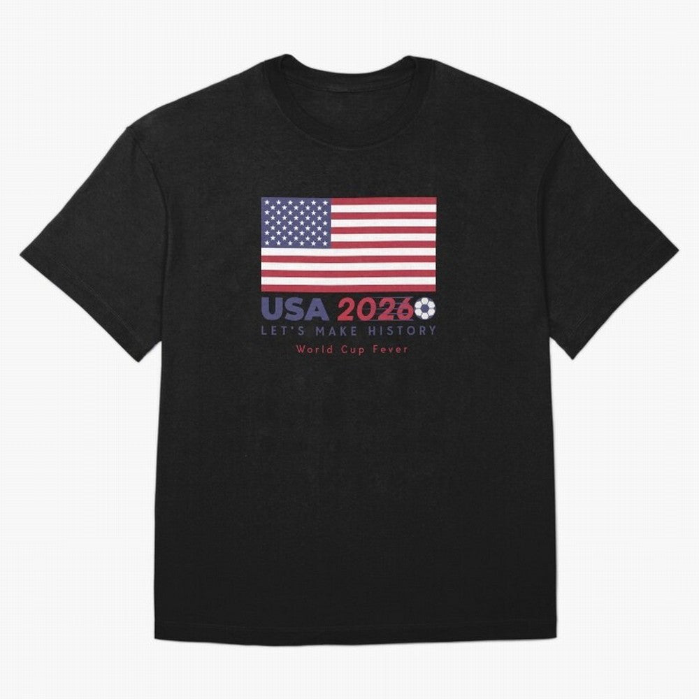 USA 2026 World Cup Americas football. Classic T-Shirt Experience the Global Stage of FIFA World Cup 2026 USA Canada Mexico Featuring Haaland and Mbappe, Argentina and Brazil Energy, Championship Spirit, Famous Goals, Roaring Crowds and