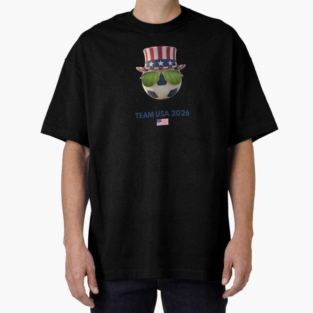 Soccer Fan Gear: Team USA 2026 Classic T-Shirt Represent the Passion of the FIFA World Cup 2026 USA Canada Mexico Journey through Neymar, Haaland and Cristiano Ronaldo Highlights, Germany Pride, Sports Nostalgia, International Competition, Famous