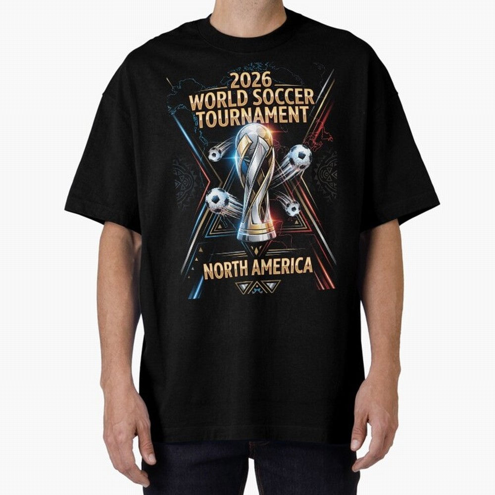 2026 FIFA Classic T-Shirt Relive Legendary Nights from FIFA World Cup 2026 for Fans of Cristiano Ronaldo, Haaland and CR7 and Spain and Netherlands, Bringing Vintage Soccer Flavor, Modern Football Stars, National Flags and Final Night Emotion;