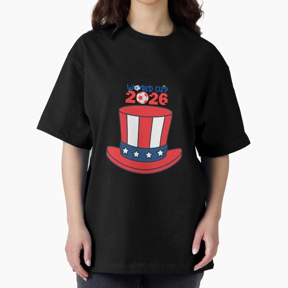 Patriotic Soccer Hat Design for FIFA World Cup 2026 Celebration Classic T-Shirt Keep Football History Alive during the FIFA World Cup 2026 USA Canada Mexico Journey through Mbappe Highlights, France Pride, Championship Spirit, Famous Goals, Roaring