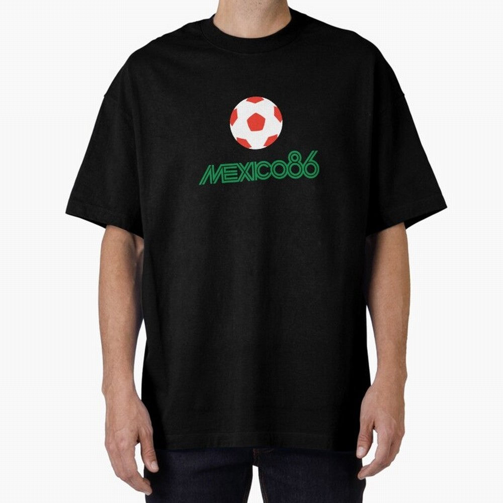 Mexico Soccer World Cup 1986 Classic T-Shirt Experience the Global Stage of FIFA World Cup 2026 USA Canada Mexico for Fans of Messi, CR7 and Mbappe and Portugal, Bringing Match Day Excitement, Supporter Culture, Golden Goals and Global Football