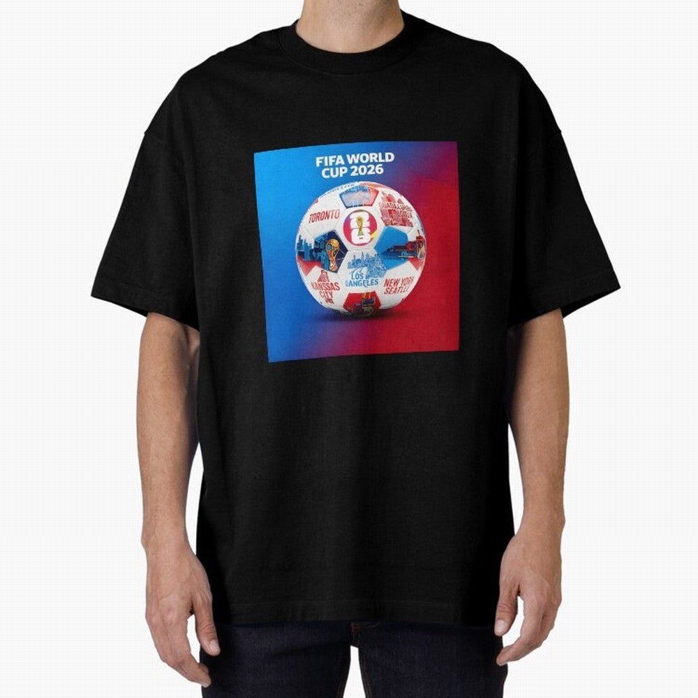 North America Football 2026 Classic T-Shirt Keep the Match Day Mood of Global Football Passion for FIFA World Cup 2026, Built around Haaland and Mbappe, England and Germany, Championship Spirit, Famous Goals, Roaring Crowds and International