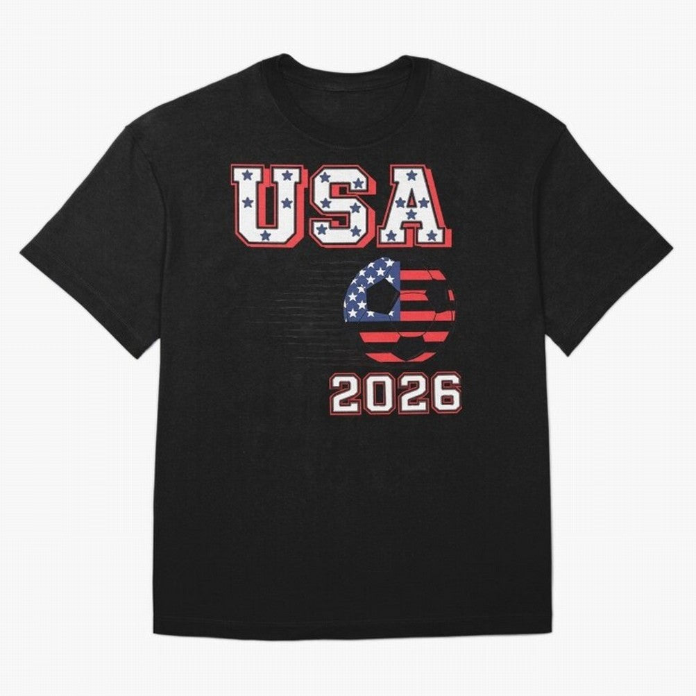 Vintage USA World Cup, Fifa World Cup 2026 Classic T-Shirt Bring Supporter Culture to the FIFA World Cup 2026 USA Canada Mexico Journey through Neymar Highlights, Argentina, France and Brazil Pride, Match Day Excitement, Supporter Culture, Golden