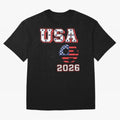 Vintage USA World Cup, Fifa World Cup 2026 Classic T-Shirt Bring Supporter Culture to the FIFA World Cup 2026 USA Canada Mexico Journey through Neymar Highlights, Argentina, France and Brazil Pride, Match Day Excitement, Supporter Culture, Golden