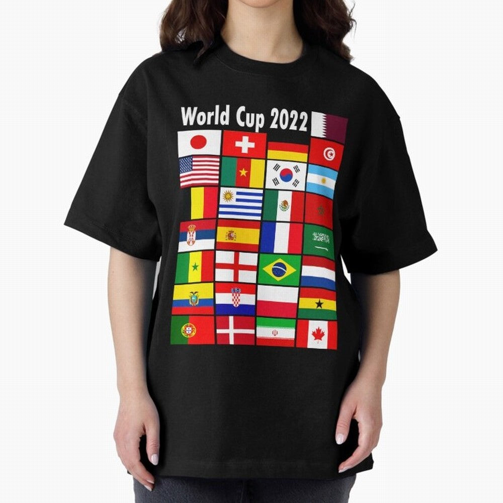 Countries Participating In The World Cup 2022 Qatar Classic T-Shirt Carry the Colors and Pride of the FIFA World Cup 2026 Journey through Neymar Highlights, Portugal, Spain and Germany Pride, Football Passion, Legendary Performances, Festival Vibes