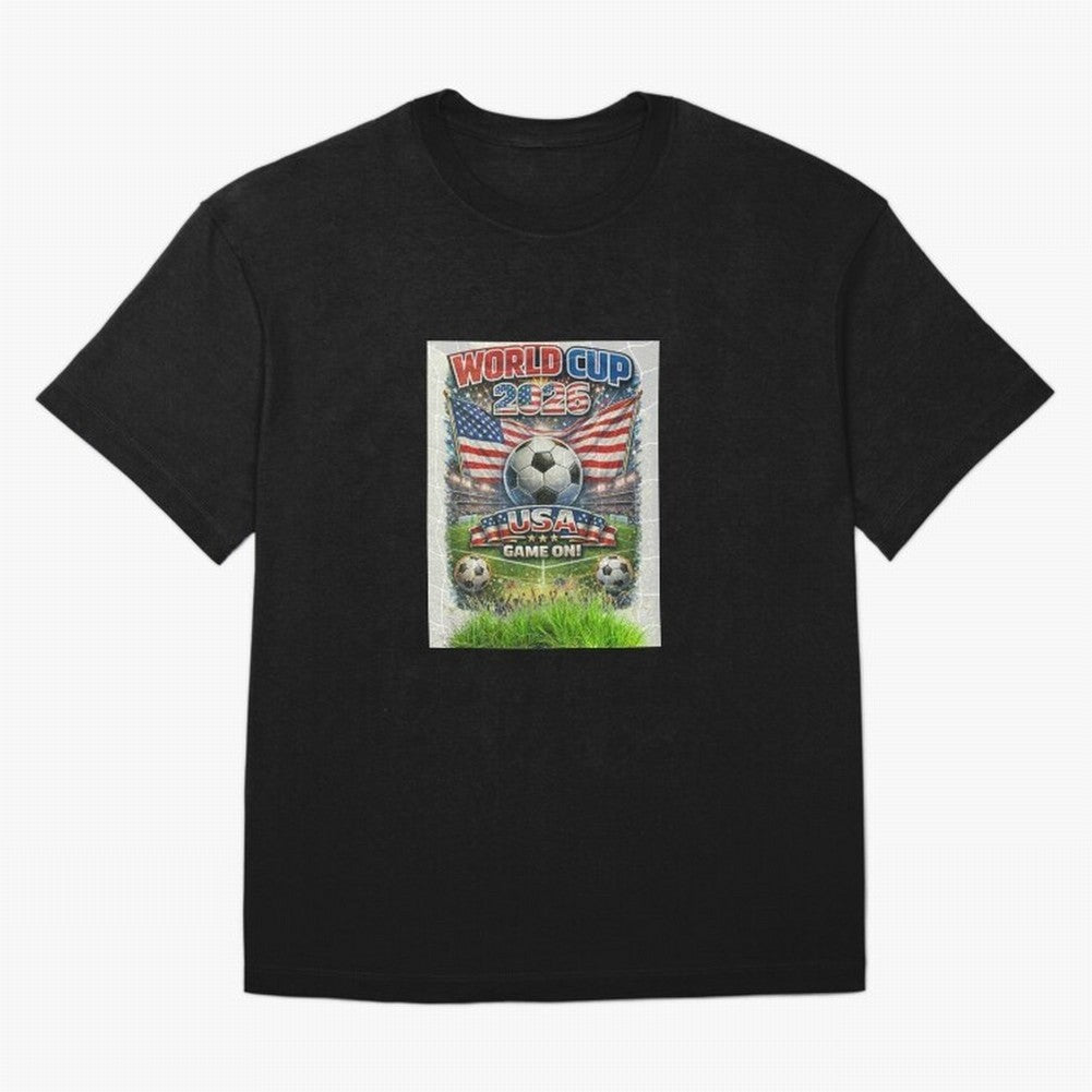 WORLD CUP FOOTBALL 2026 Classic T-Shirt Follow Every Goal of FIFA World Cup 2026 Spirit, Driven by Argentina and Brazil, Mbappe, Football History, Final Match Energy, Crowd Noise and Once in a Lifetime Moments; Created for Match Day Parties, Soccer