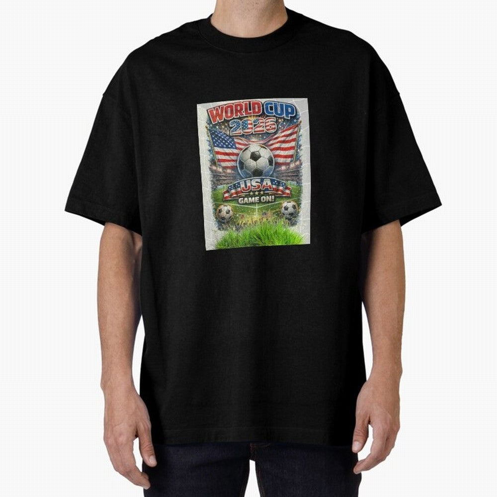 WORLD CUP FOOTBALL 2026 Classic T-Shirt Follow Every Goal of FIFA World Cup 2026 Spirit, Driven by Argentina and Brazil, Mbappe, Football History, Final Match Energy, Crowd Noise and Once in a Lifetime Moments; Created for Match Day Parties, Soccer
