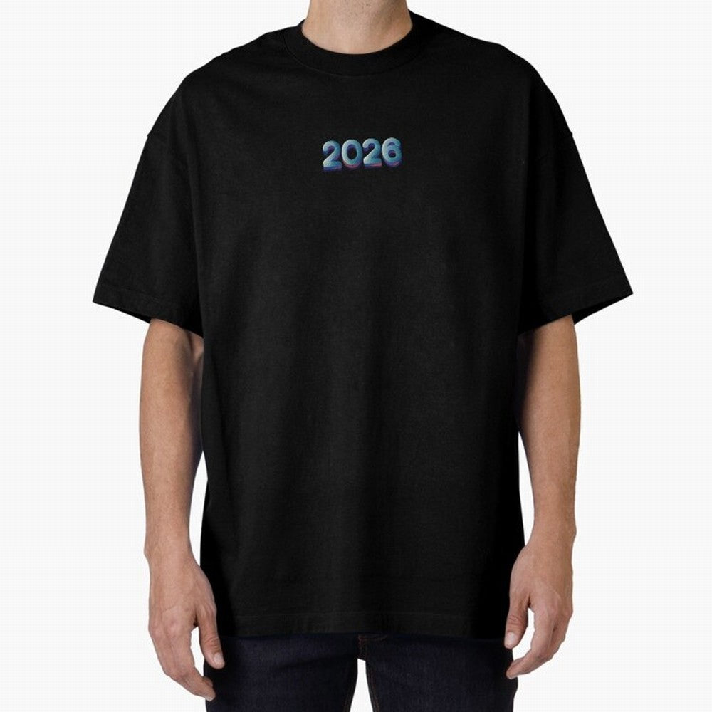 2026 Happy New Year Sticker Classic T-Shirt Turn Up for the FIFA World Cup 2026 Group Stage Journey through Messi and Cristiano Ronaldo Highlights, Netherlands Pride, Game Day Rituals, Football Legends, Country Pride and the Road to the Final; Made