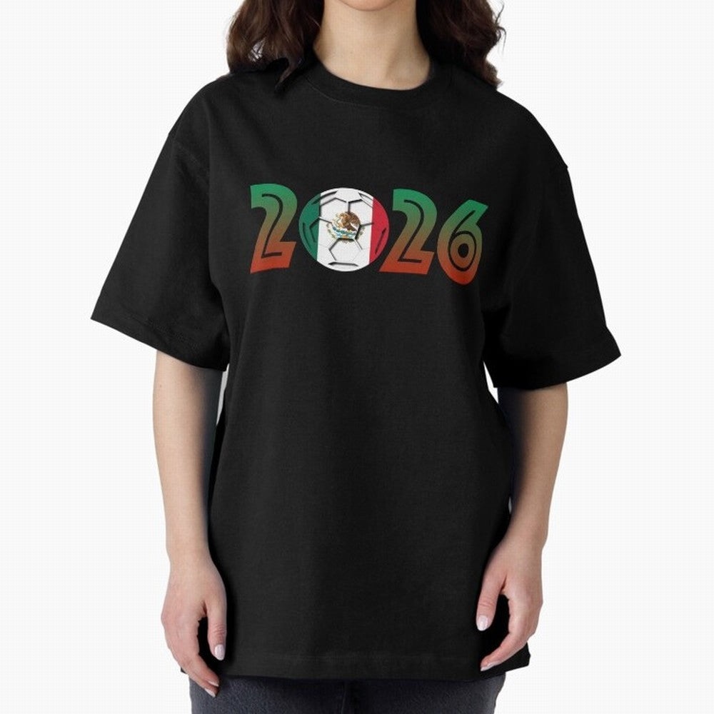 Mexico Soccer 2026 Design Classic T-Shirt Support the Legends of FIFA World Cup 2026 Group Stage Spirit, Inspired by France, CR7 and Messi, Champion Mindset, Group Stage Buzz, Knockout Tension and Passionate Fan Culture; Great for Supporters Who