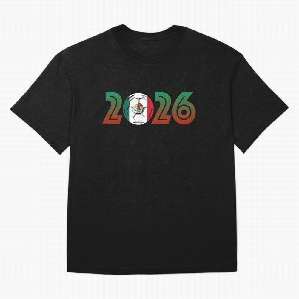 Mexico Soccer 2026 Design Classic T-Shirt Support the Legends of FIFA World Cup 2026 Group Stage Spirit, Inspired by France, CR7 and Messi, Champion Mindset, Group Stage Buzz, Knockout Tension and Passionate Fan Culture; Great for Supporters Who
